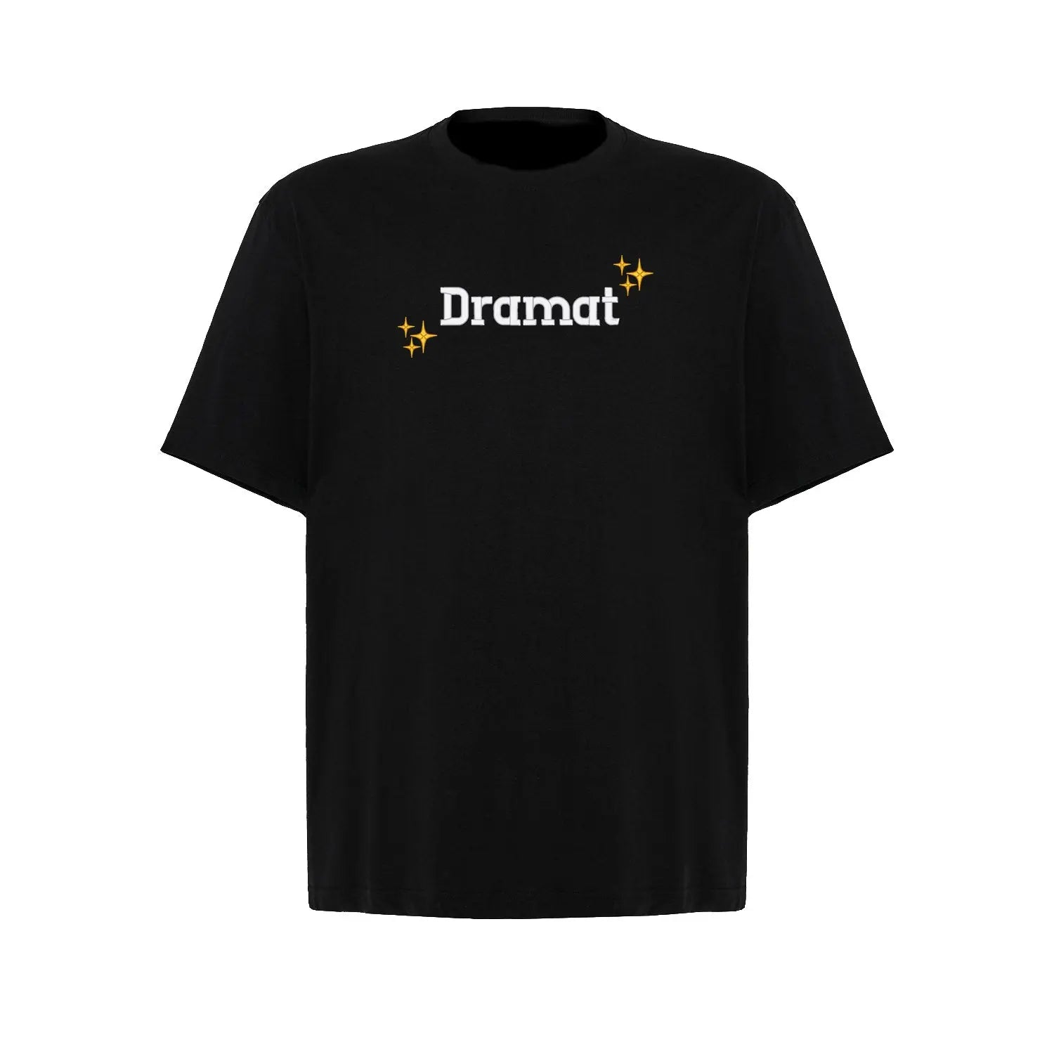 Koszulka oversize „Dramat” – Haft 3D, Styl i Życiowy Sarkazm Haft z radości