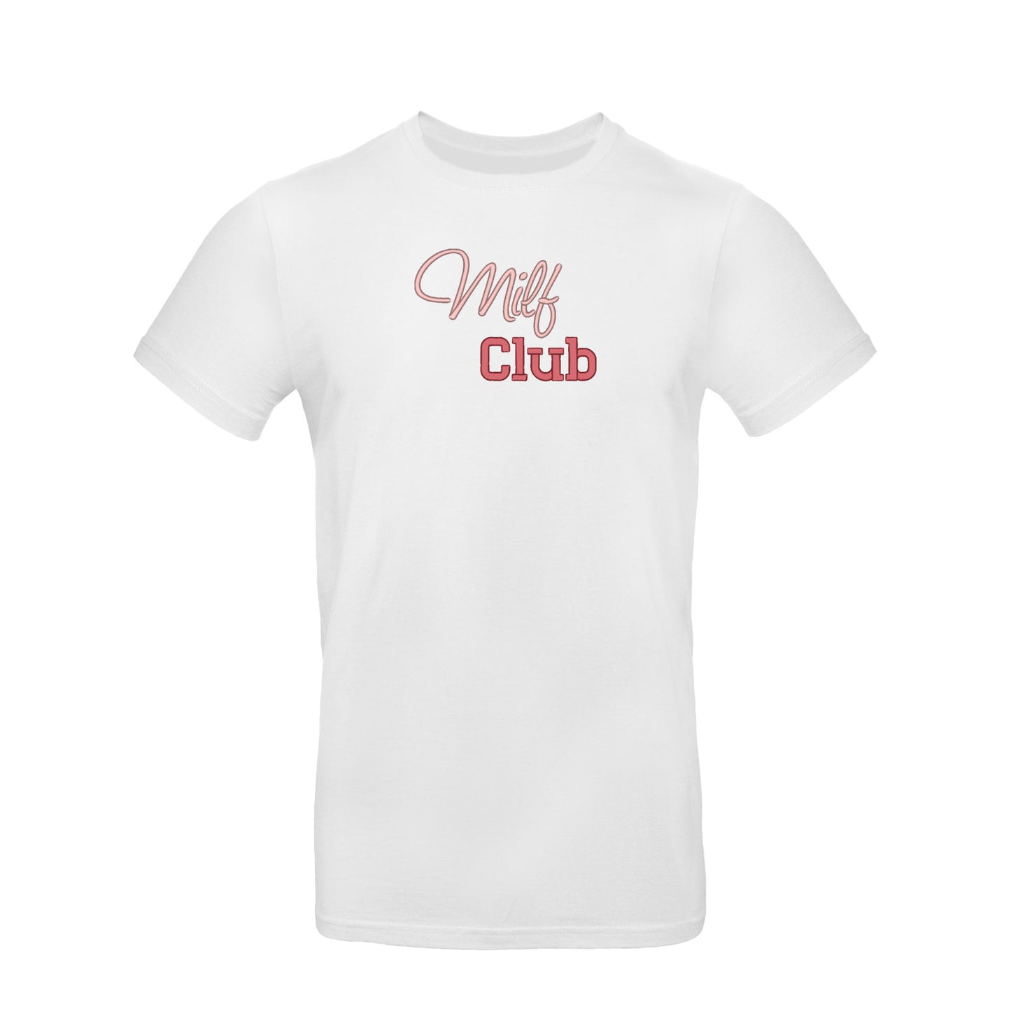 Koszulka unisex „Milf Club” – Haft 3D, Styl i Pewność Siebie