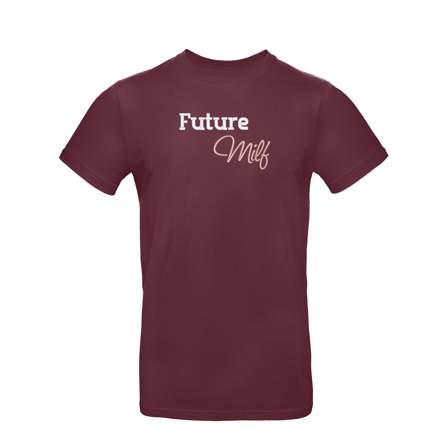 Koszulka unisex „Future MILF” – Haft 3D, Styl i Pewność Siebie
