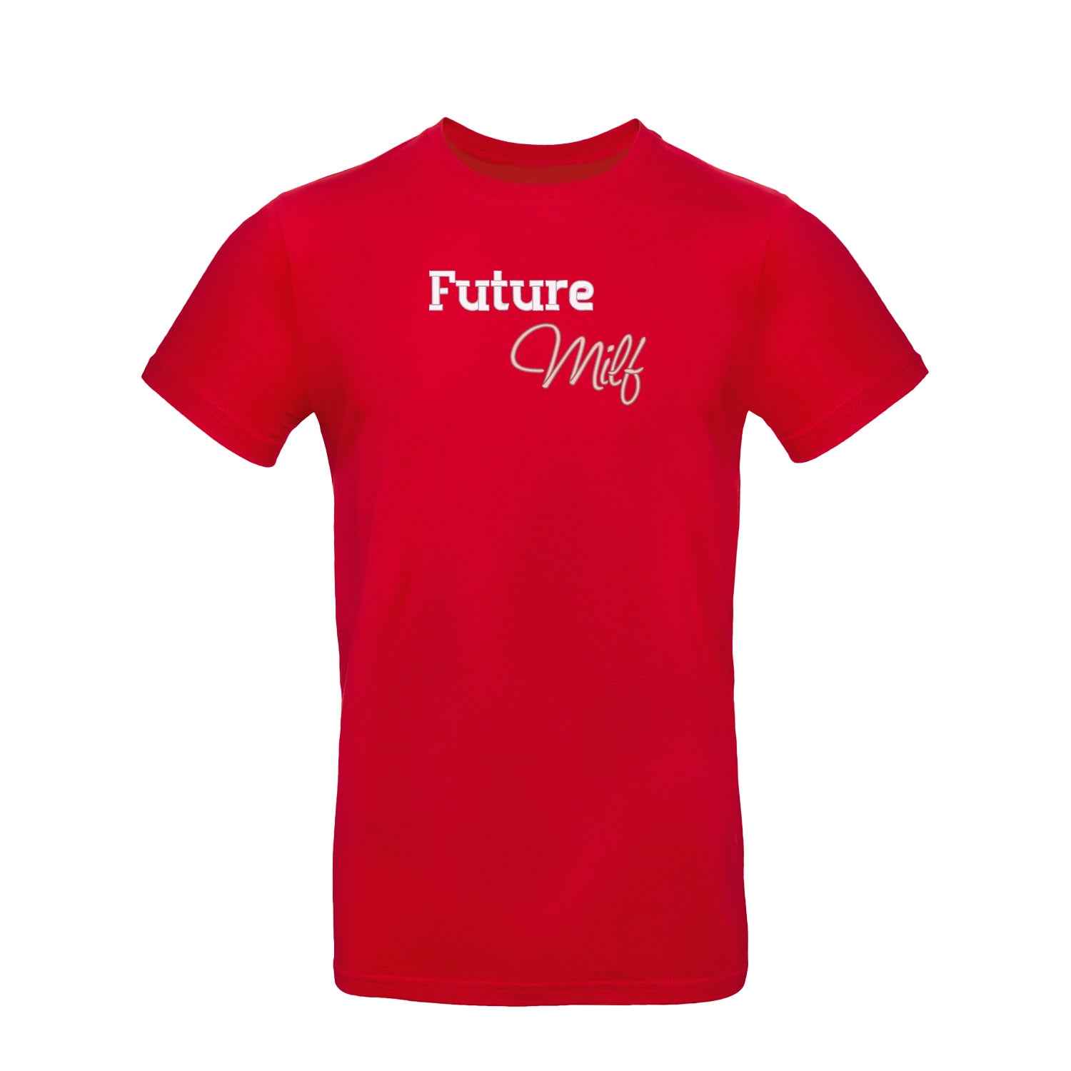 Koszulka unisex „Future MILF” – Haft 3D, Styl i Pewność Siebie