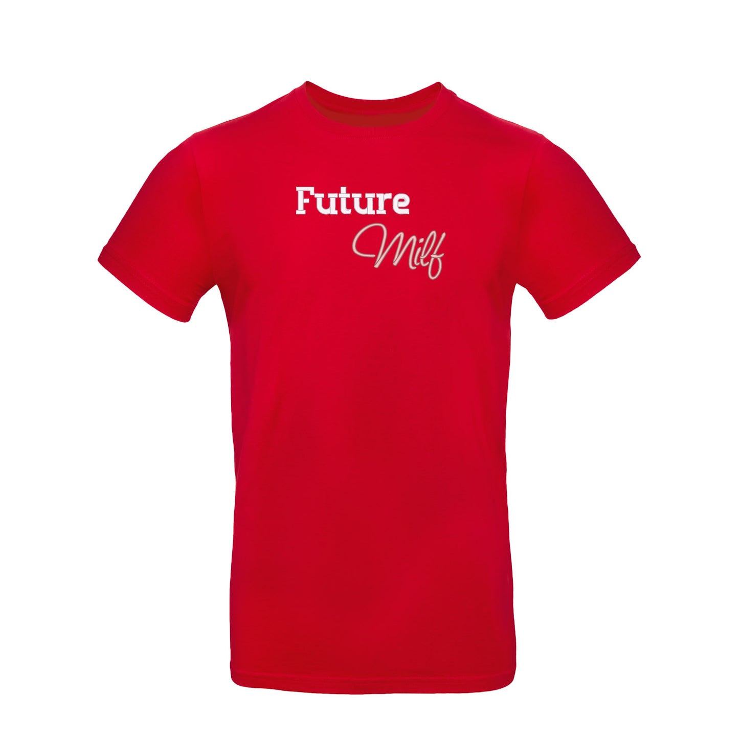 Koszulka unisex „Future MILF” – Haft 3D, Styl i Pewność Siebie