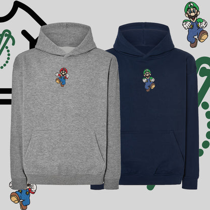 Zestaw 2 bluz oversize „Mario & Luigi”  maczi & maczi