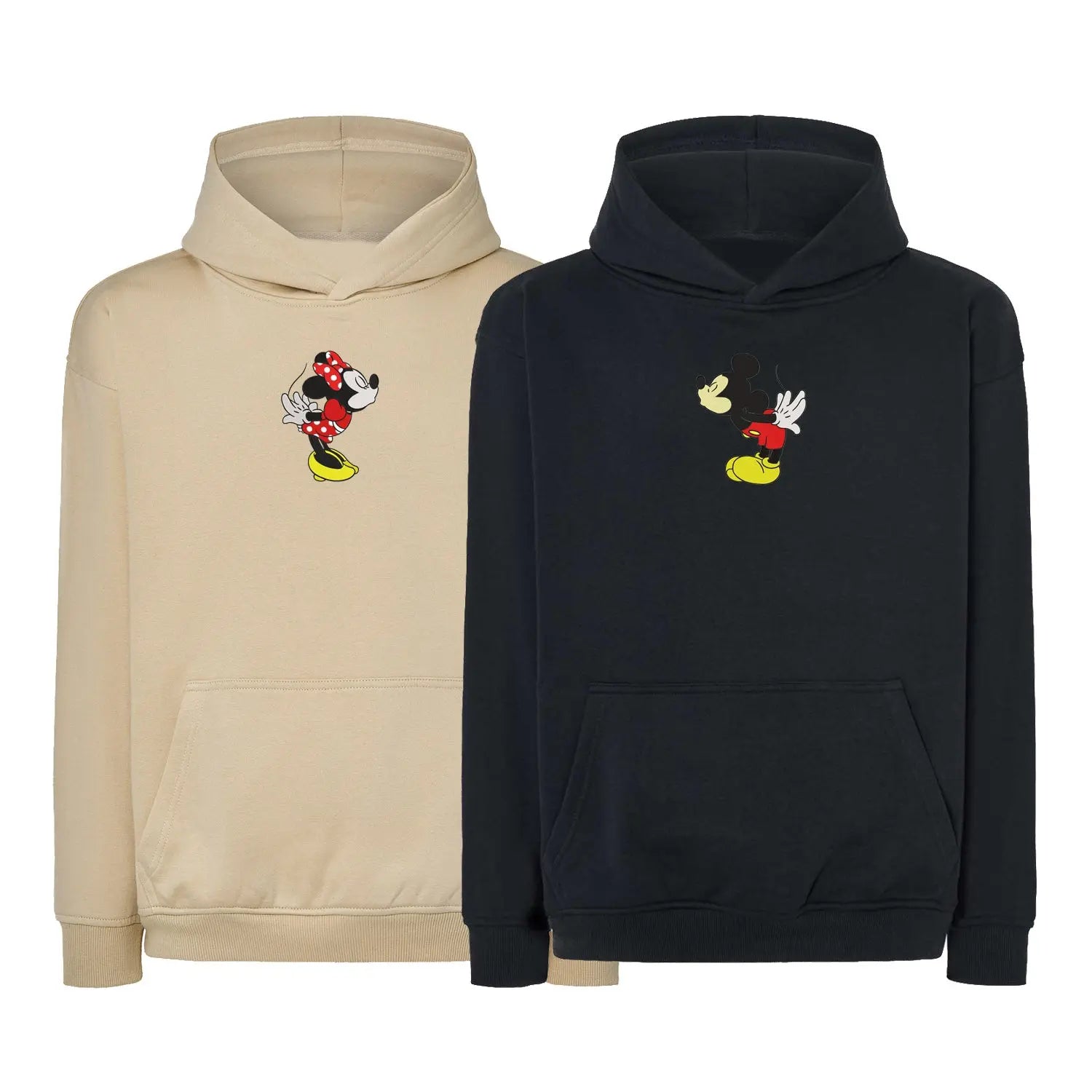 Zestaw bluz Mickey Mouse z haftem – różne kroje dla par Haft z radości - nadruki i haft na odzieży Warszawa