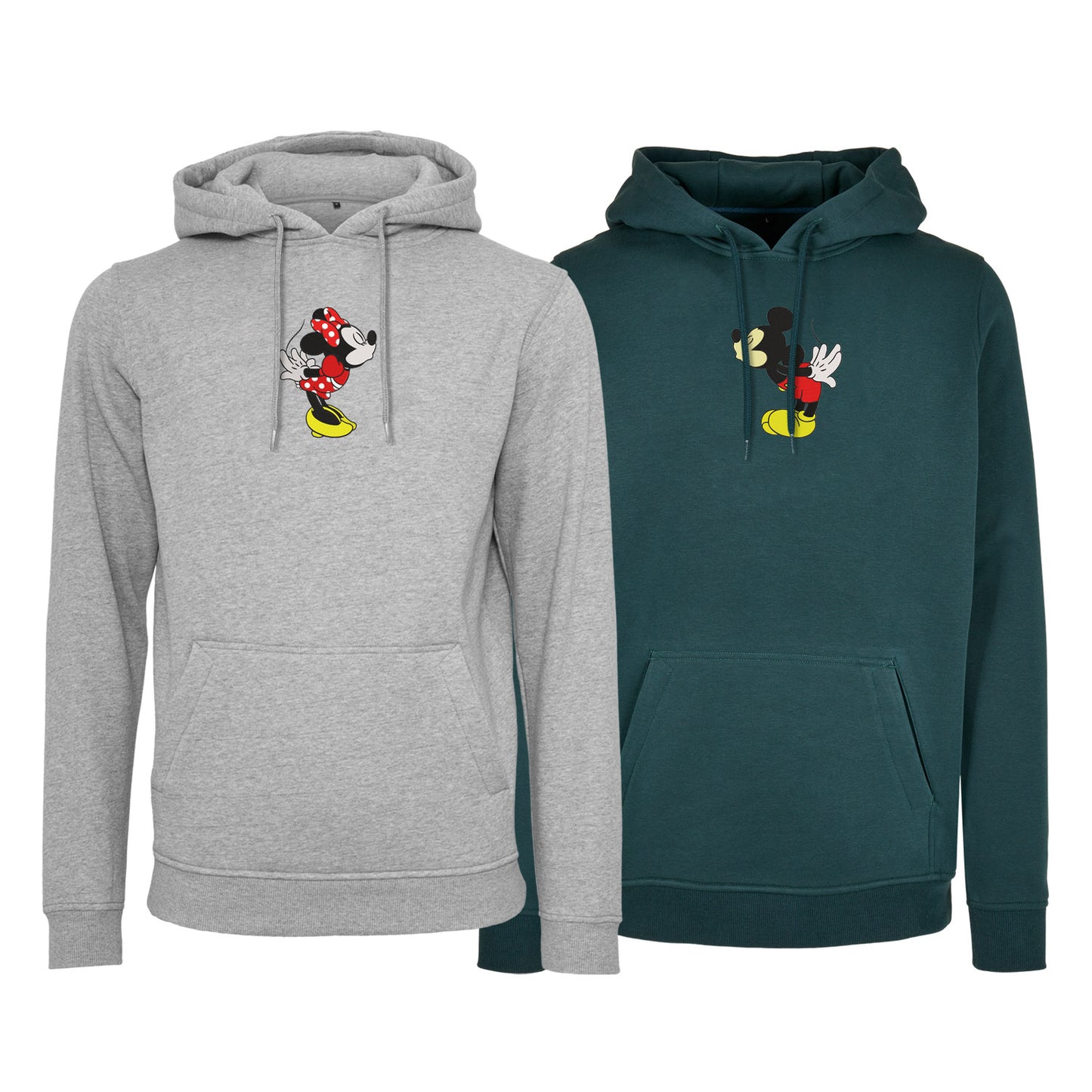 Zestaw 2 bluz z kapturem z haftem „MICKEY MOUSE”  maczi & maczi