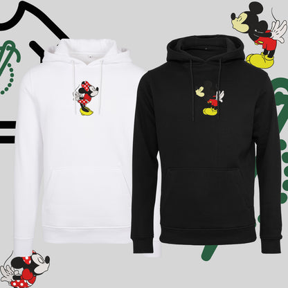 Zestaw 2 bluz z kapturem z haftem „MICKEY MOUSE”  maczi & maczi