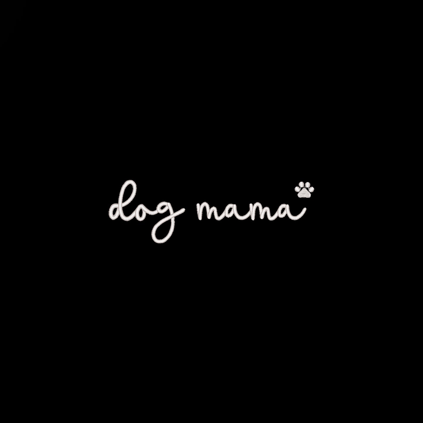 Koszulka Dog Mama Embroidery – Haft komputerowy | Damska, Unisex, Oversize Haft z radości - nadruki i haft na odzieży Warszawa