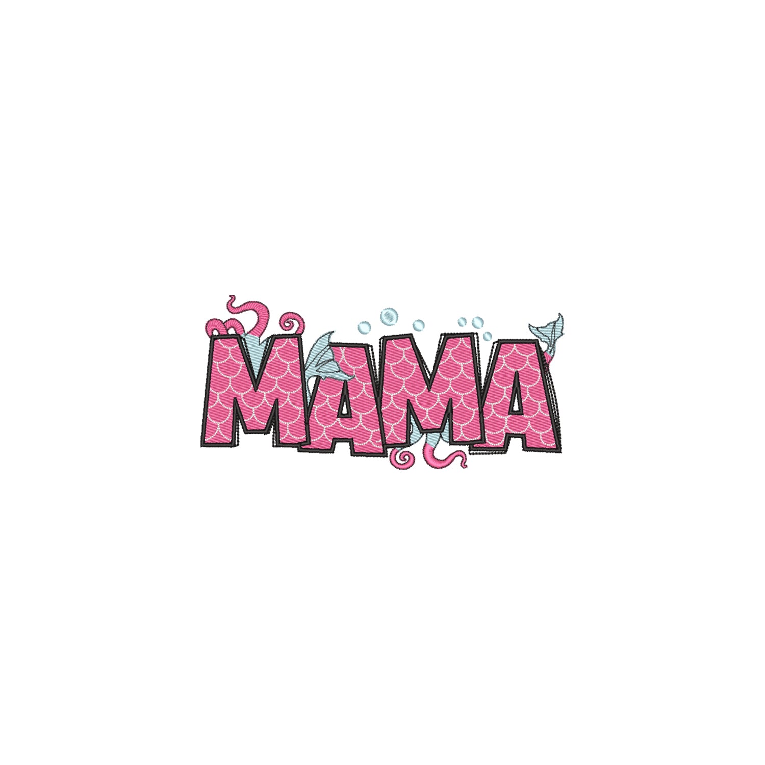 Koszulka z haftem “Mother's Day Embroidery Design” – damska, unisex, oversize Haft z radości - nadruki i haft na odzieży Warszawa