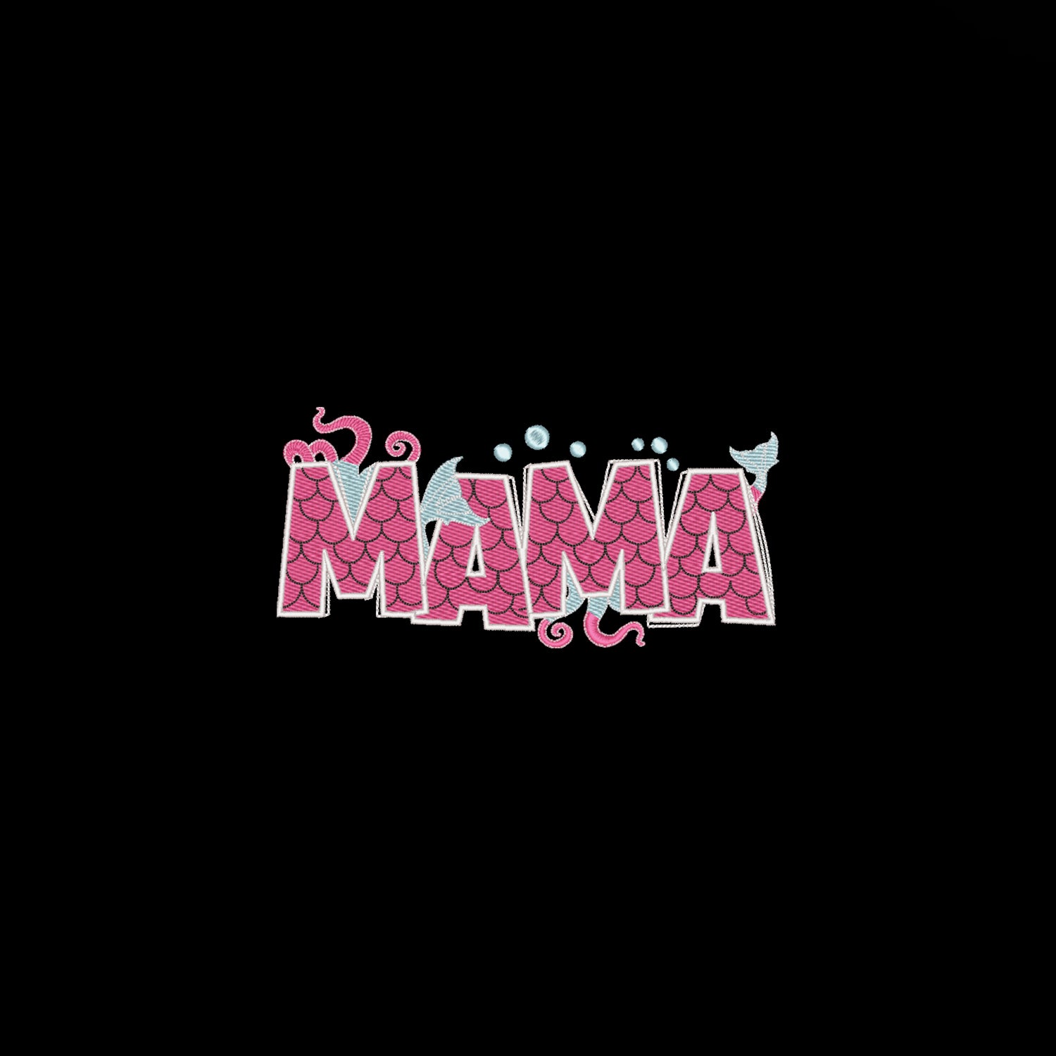 Koszulka z haftem “Mother's Day Embroidery Design” – damska, unisex, oversize Haft z radości - nadruki i haft na odzieży Warszawa