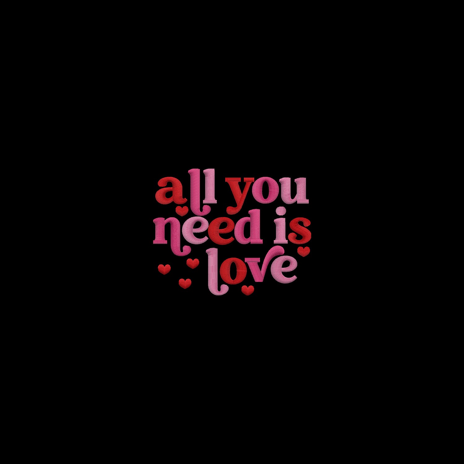 Bluza z Haftem „All You Need Is Love” – styl, który mówi wszystko Haft z radości - nadruki i haft na odzieży Warszawa