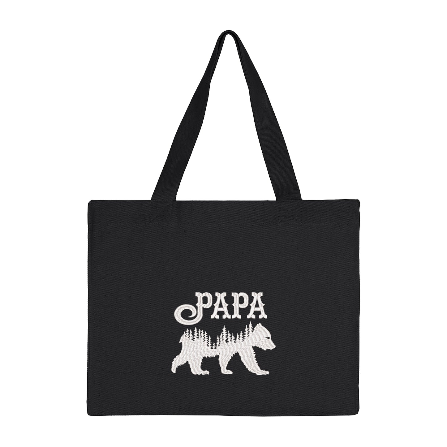 Torba bawełniana Papa Bear z haftem – idealny prezent dla taty z charakterem