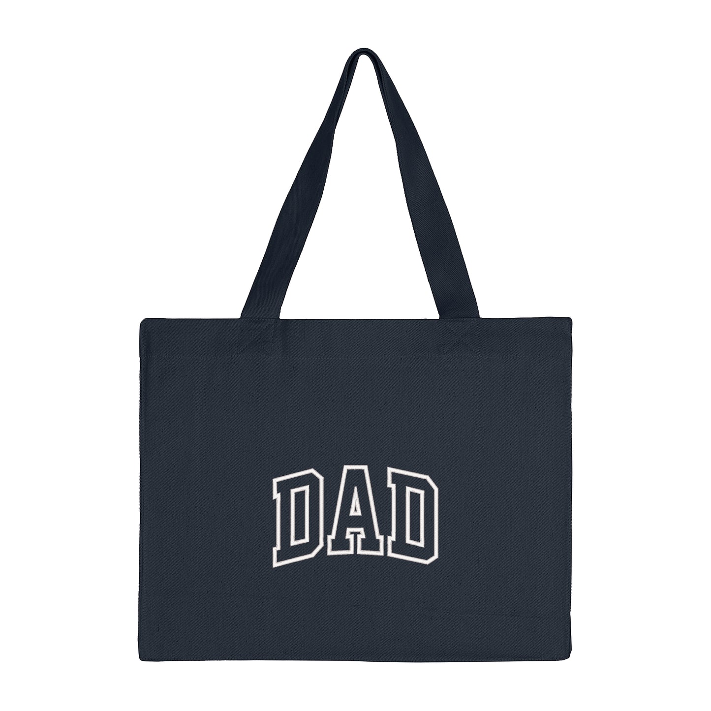 Torba bawełniana z haftem Dad Applique – prezent dla taty na każdą okazję