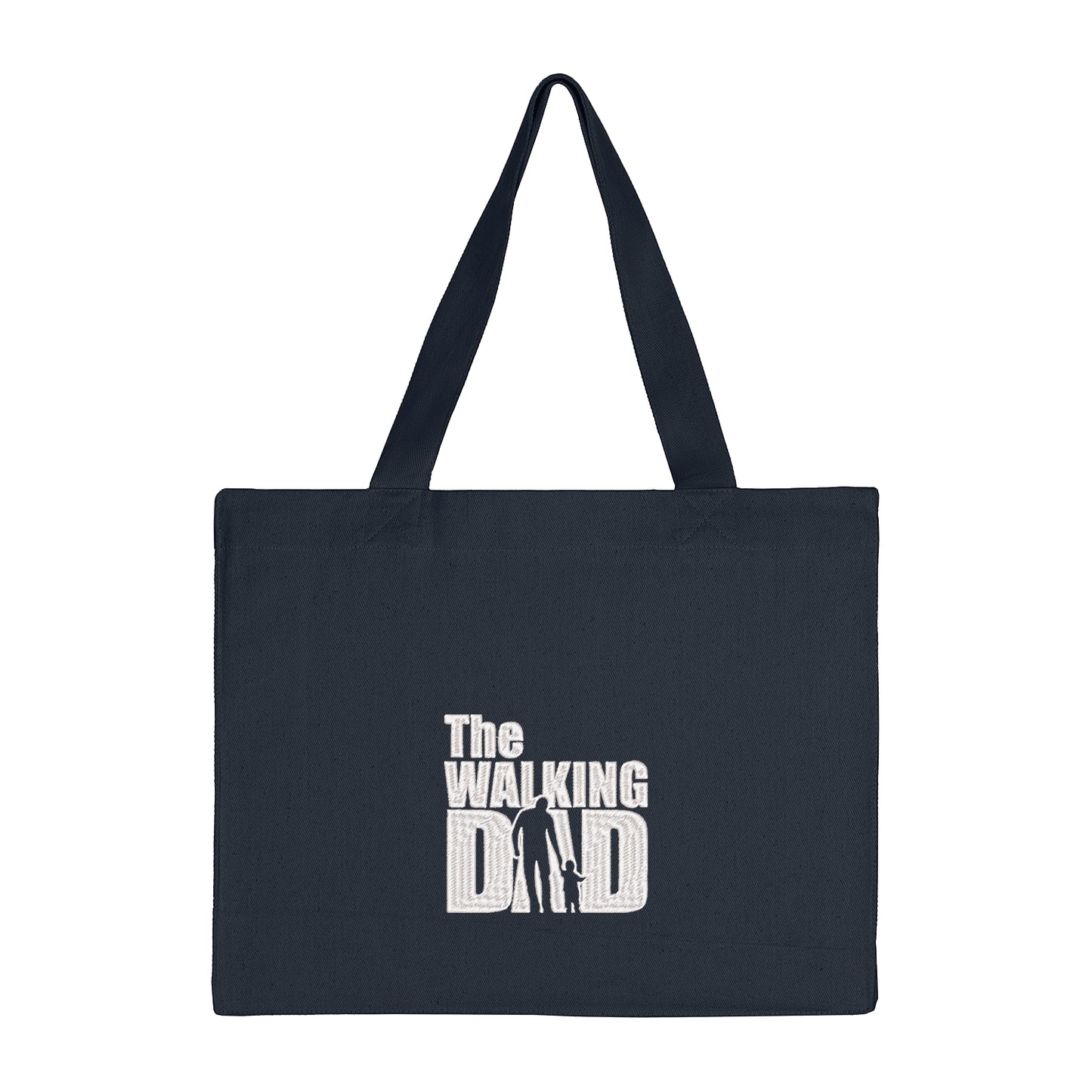 Torba bawełniana The Walking Dad – zabawny prezent z haftem dla taty