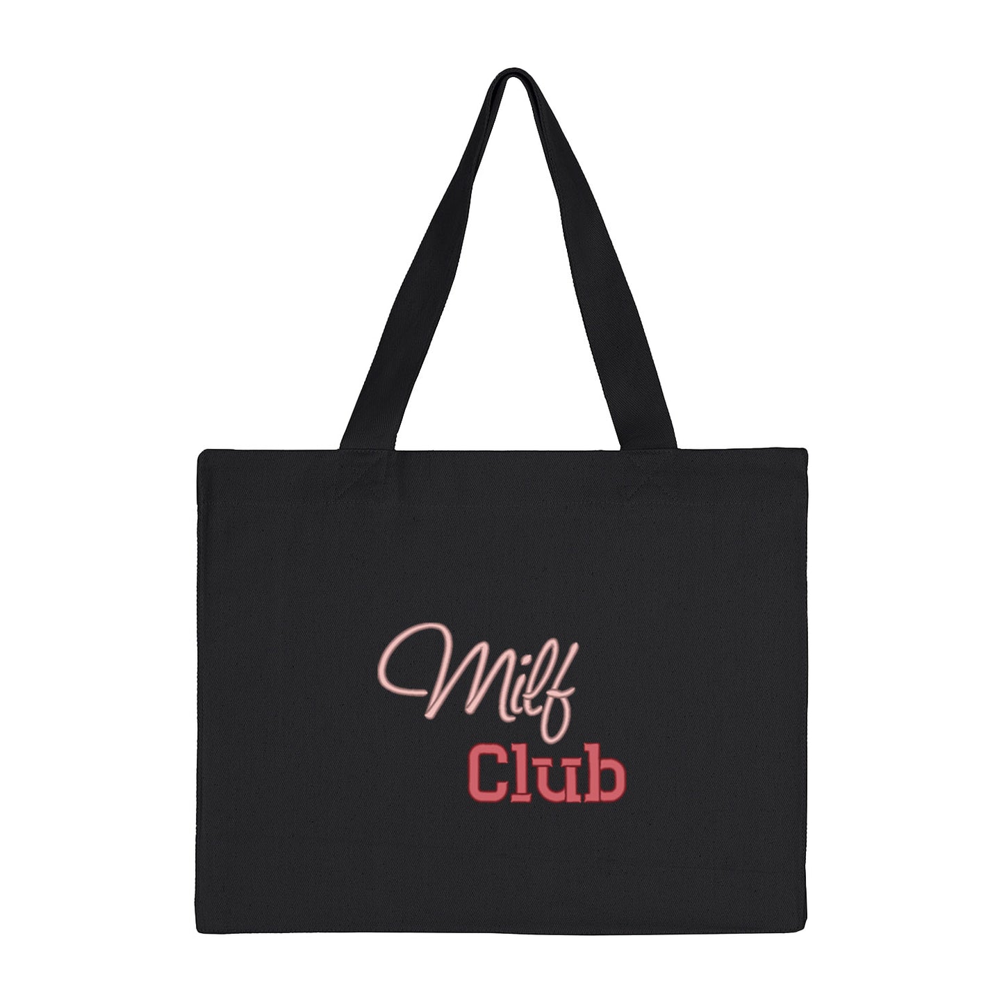 Torba bawełniana „Milf Club” – Haft 3D, Styl i Pewność Siebie