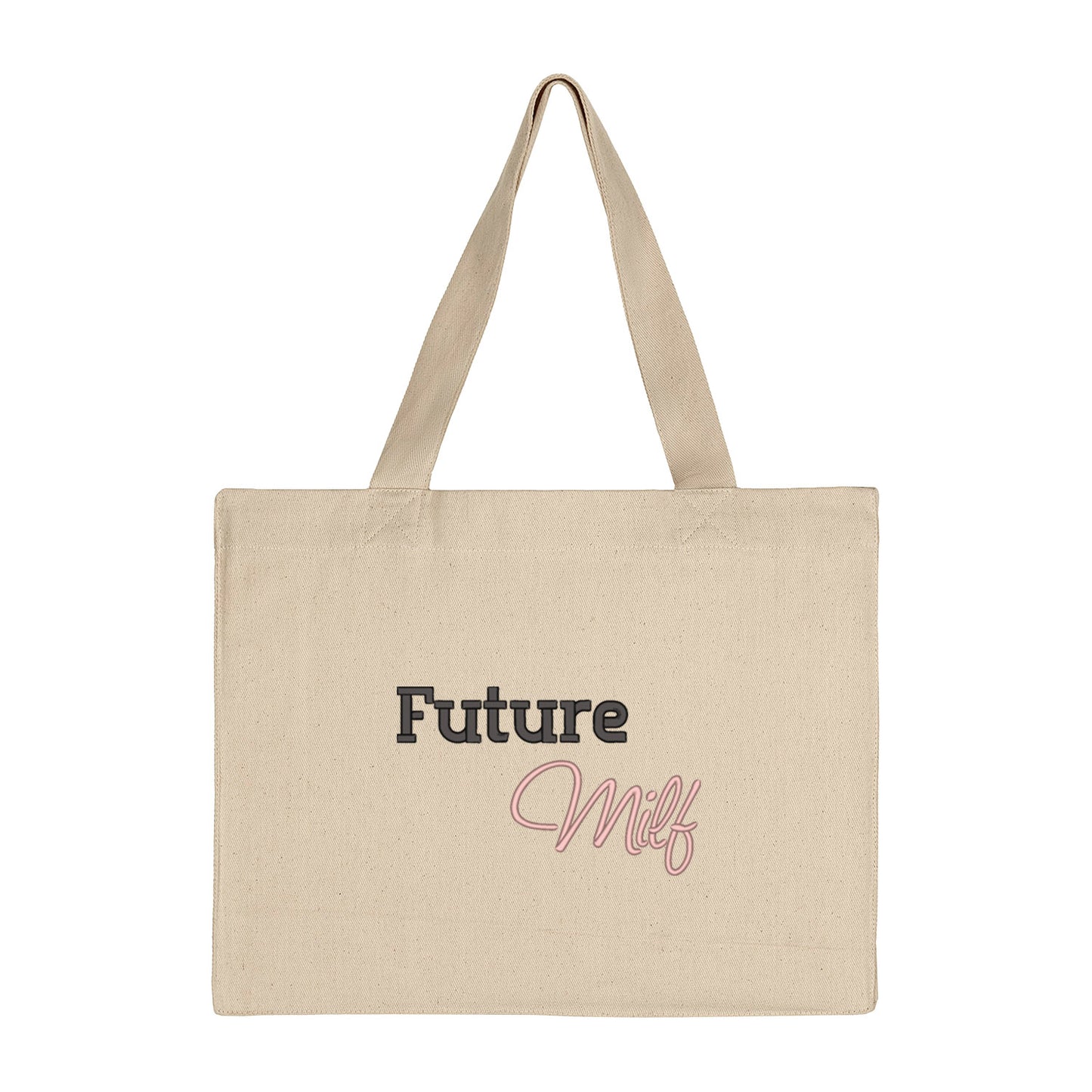 Torba bawełniana „Future MILF” – Haft 3D, Styl i Pewność Siebie
