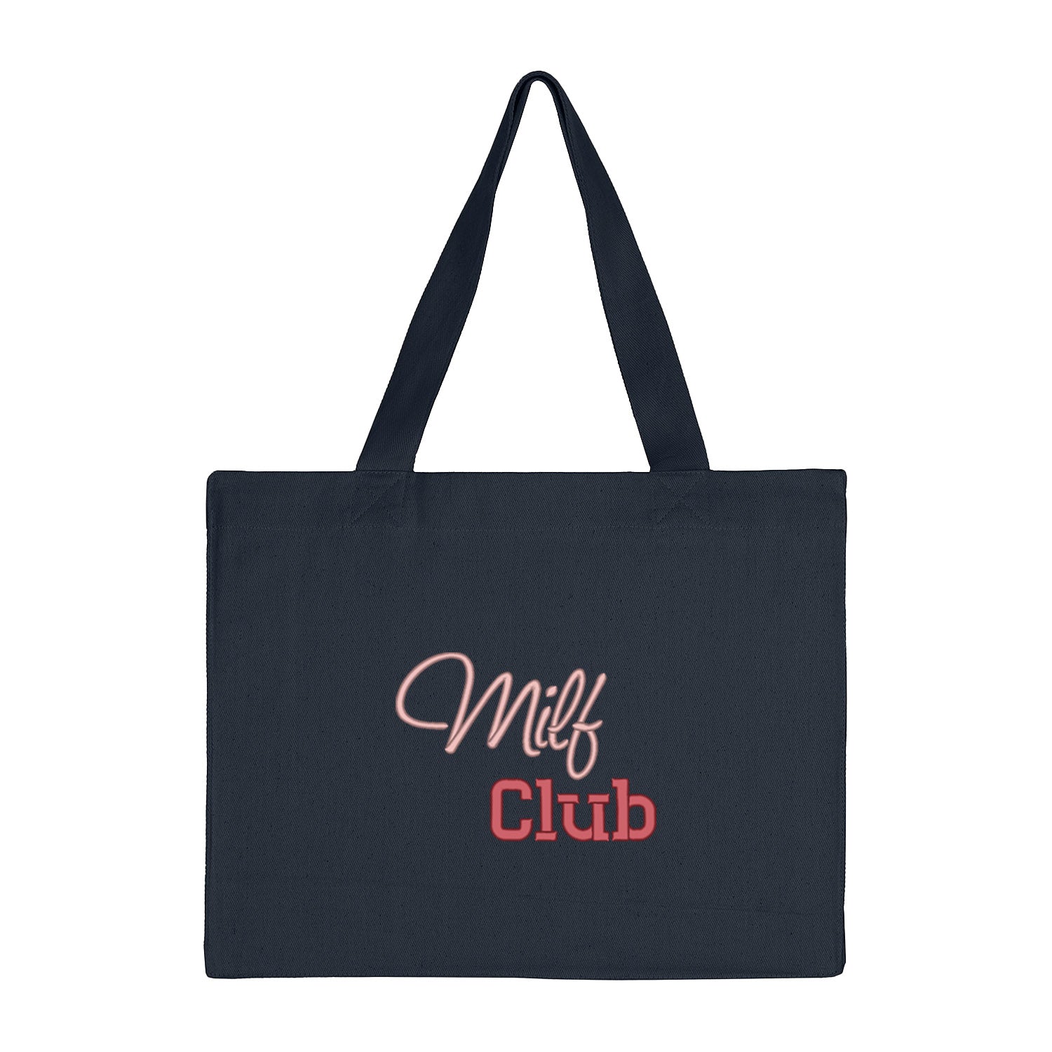 Torba bawełniana „Milf Club” – Haft 3D, Styl i Pewność Siebie