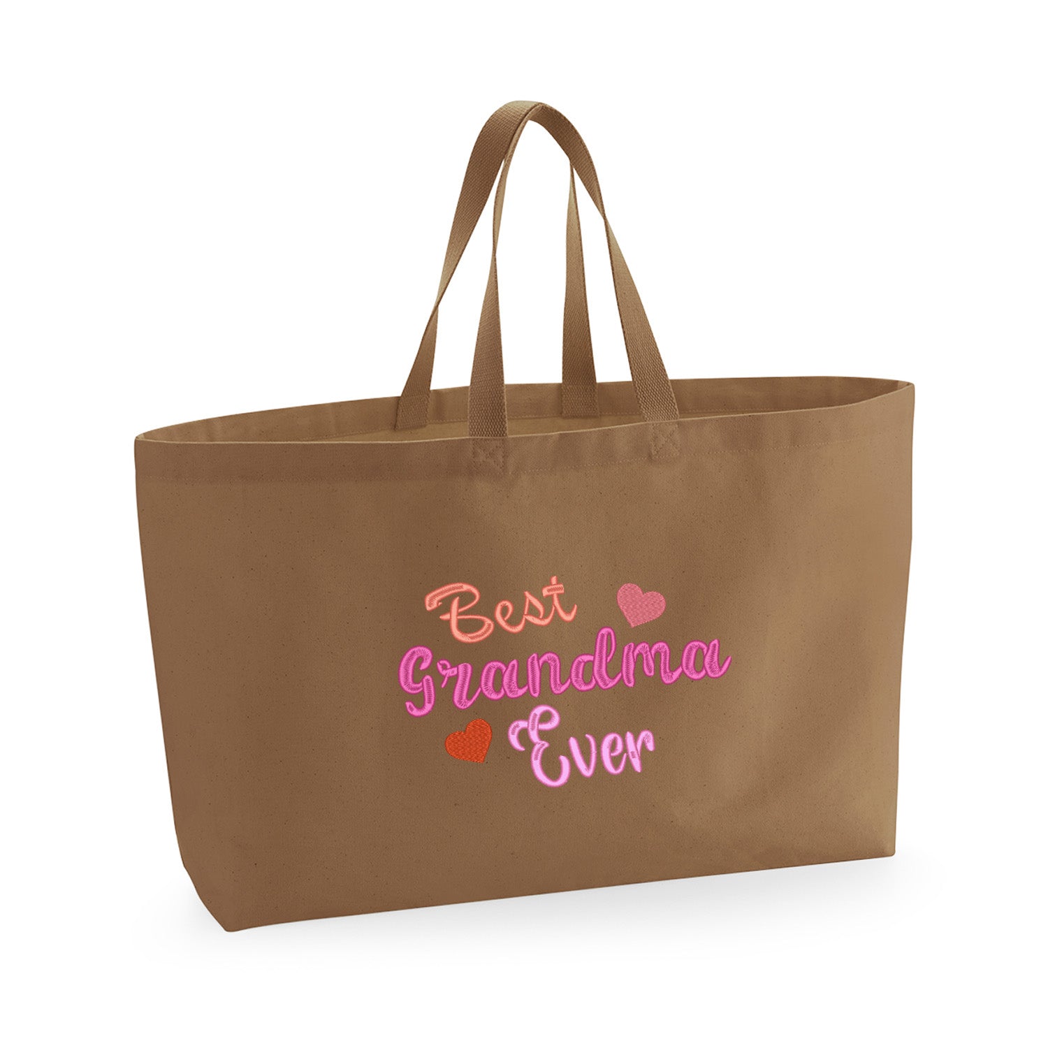 Best Grandma Ever – haftowana torba dla najlepszej Babci Haft z radości