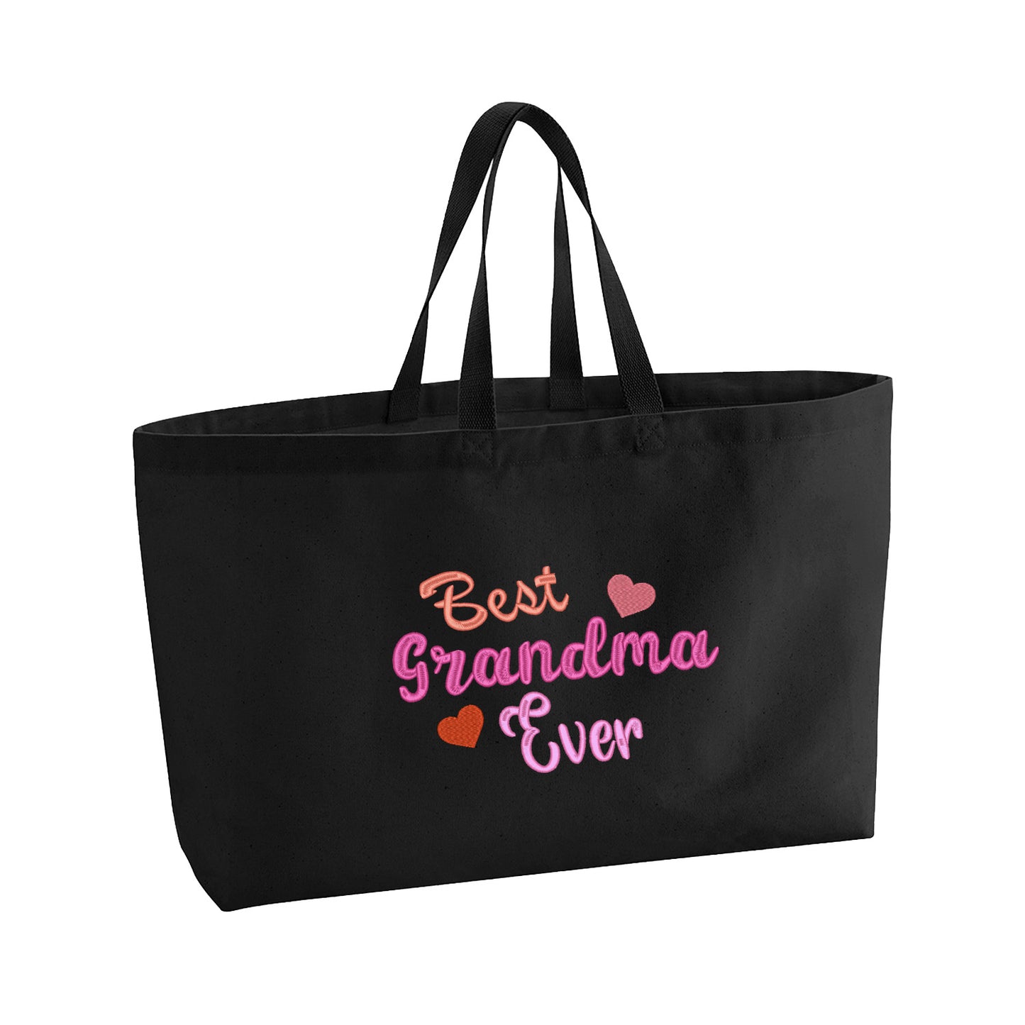 Best Grandma Ever – haftowana torba dla najlepszej Babci Haft z radości