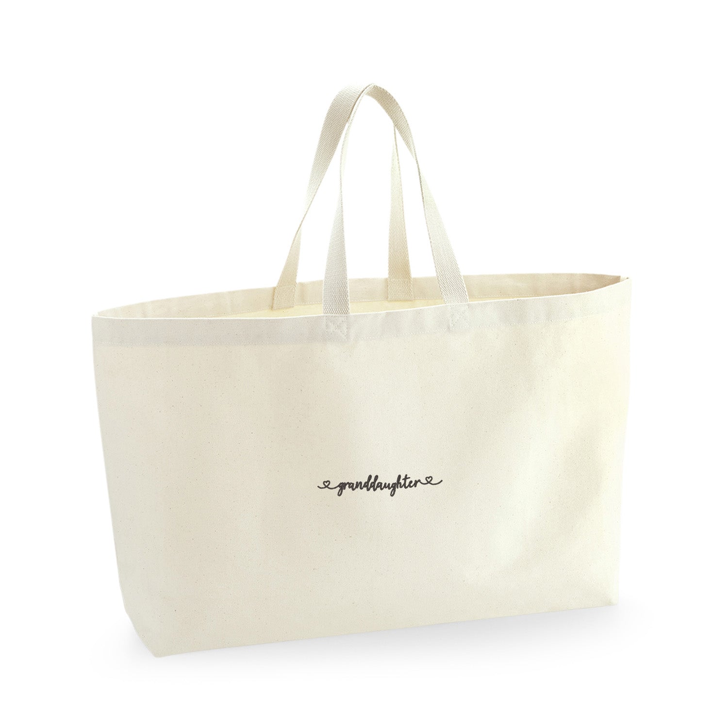 Granddaughter with Heart – haftowana torba pełna miłości Haft z radości