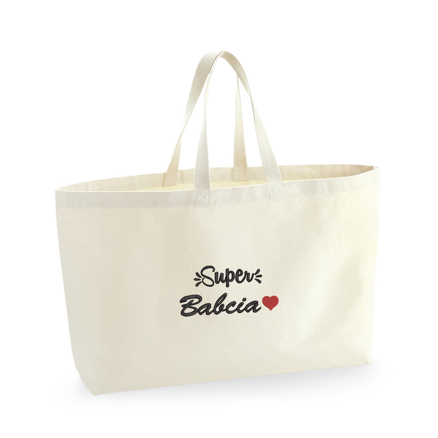 Super Babcia – haftowana torba dla wyjątkowej babci Haft z radości