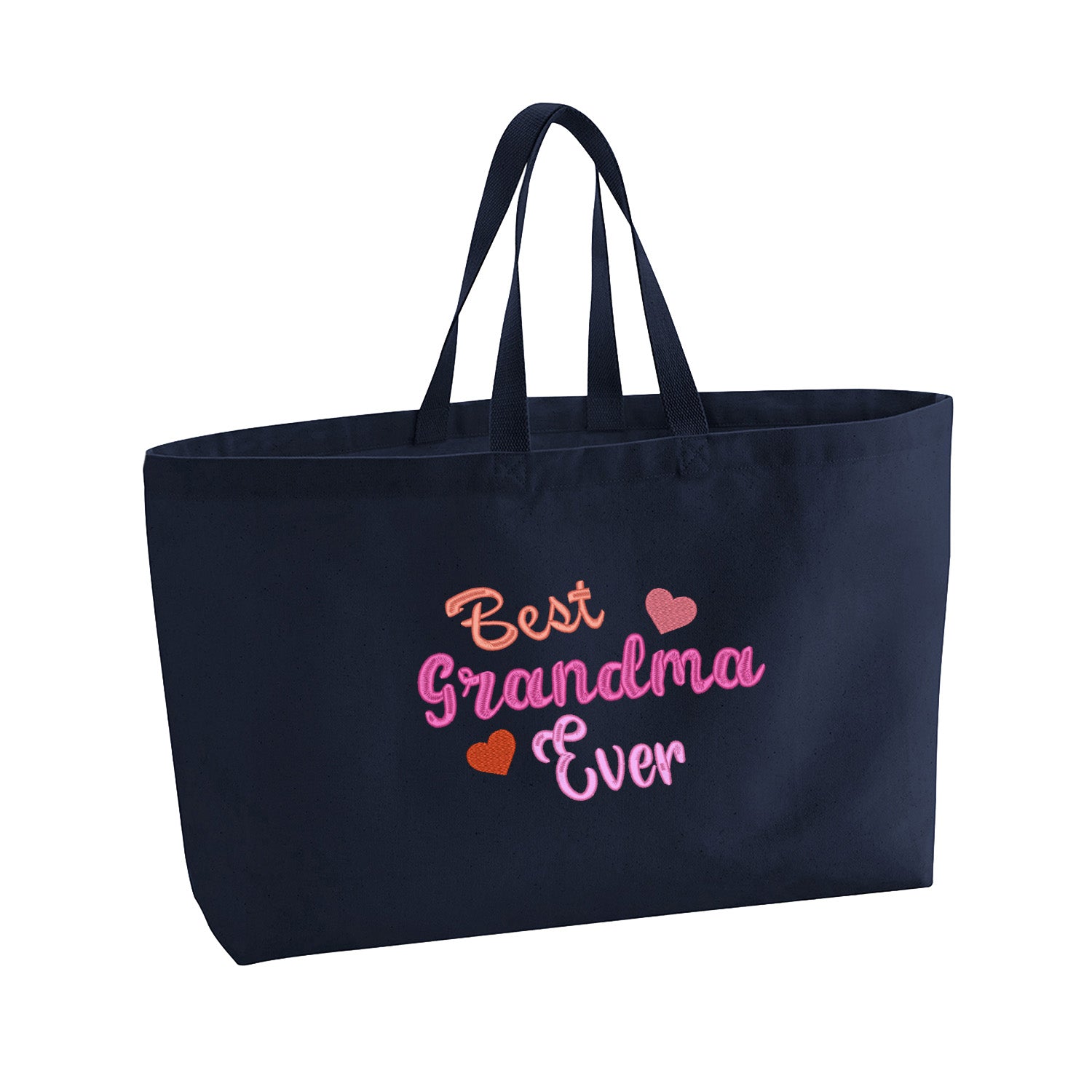 Best Grandma Ever – haftowana torba dla najlepszej Babci Haft z radości