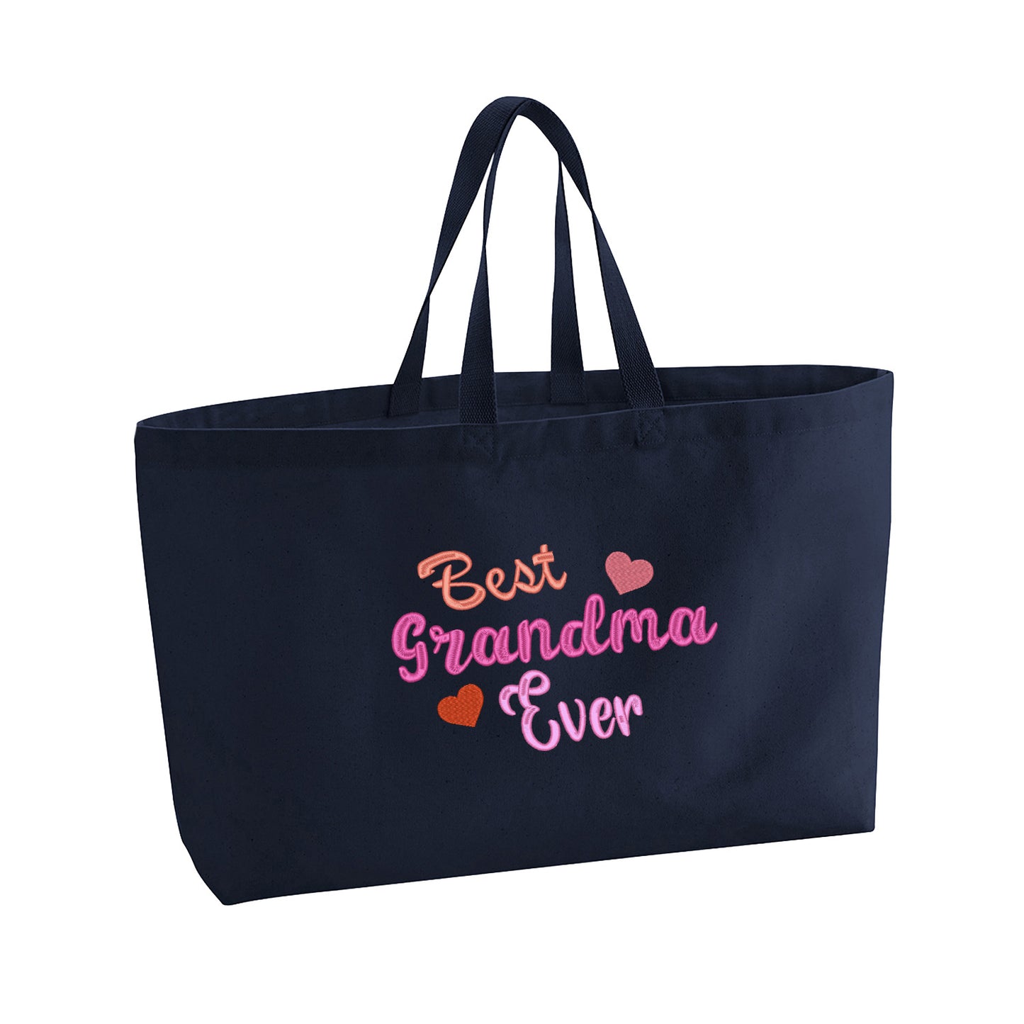 Best Grandma Ever – haftowana torba dla najlepszej Babci Haft z radości