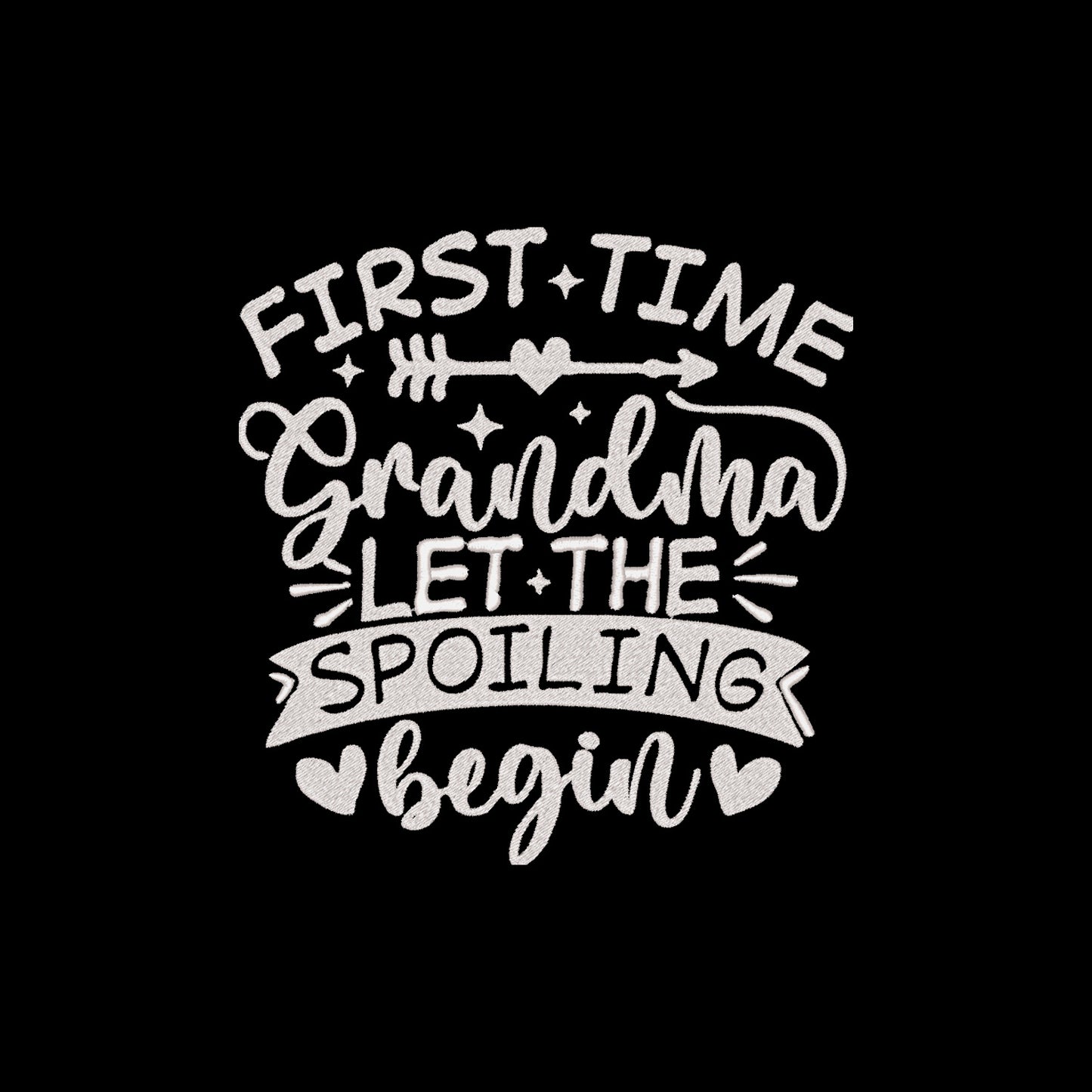 First Time Grandma – haftowana torba na początek babcinej przygody Haft z radości